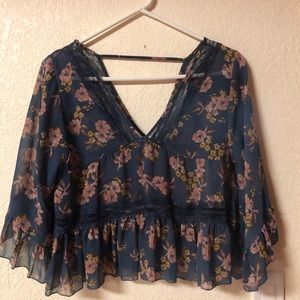 Floral Flowy Top